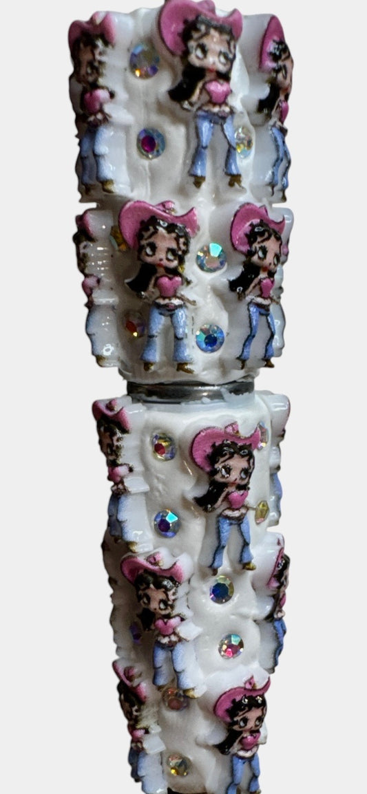 Betty Boop Cowgirl Beadable Pen