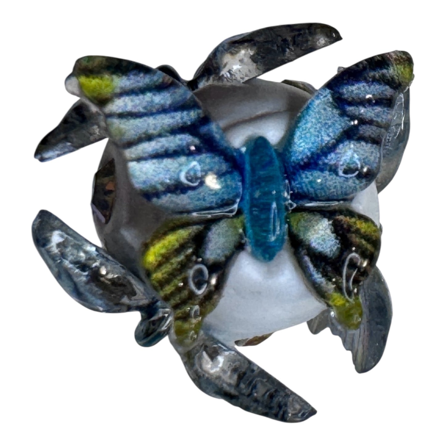 Blue Butterfly Beadable Pen – Signature Series