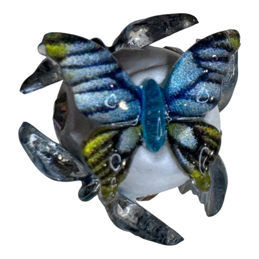Blue Butterfly Beadable Pen – Signature Series