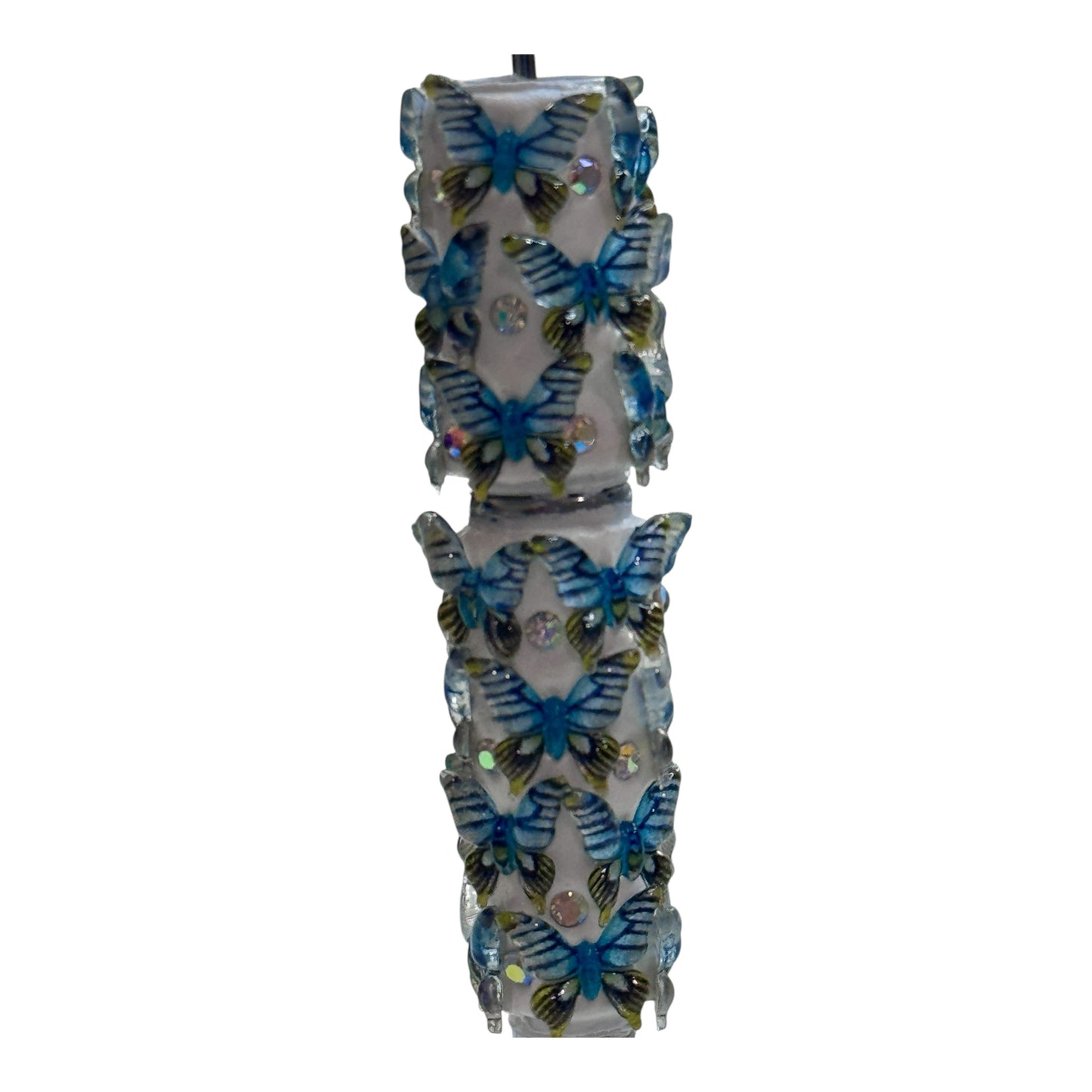 Blue Butterfly Beadable Pen – Signature Series