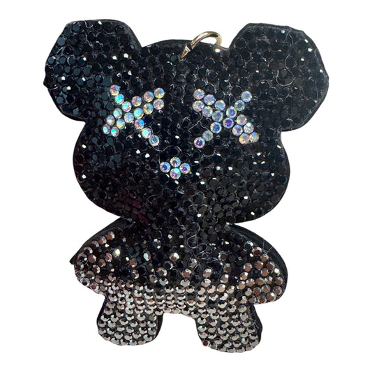 Cosbear Rhinestone Bear Keychain – 6.5” – Gold Hardware