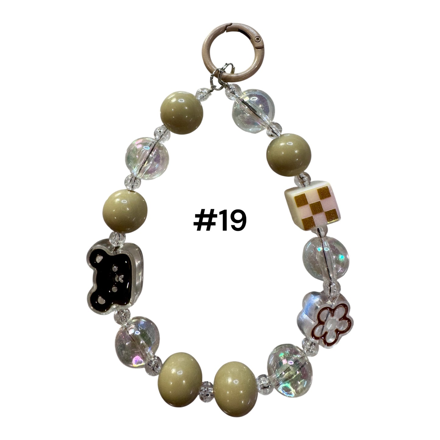 Handmade Beaded Wristlet Keychain – Choose Your Design