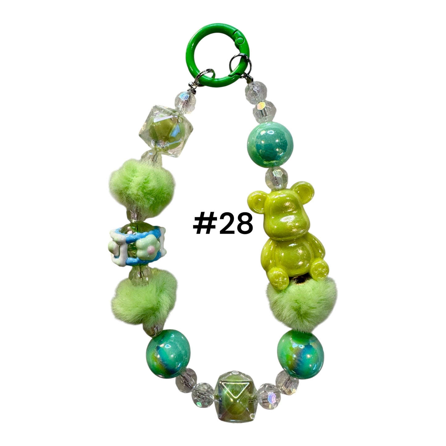 Handmade Beaded Wristlet Keychain – Choose Your Design