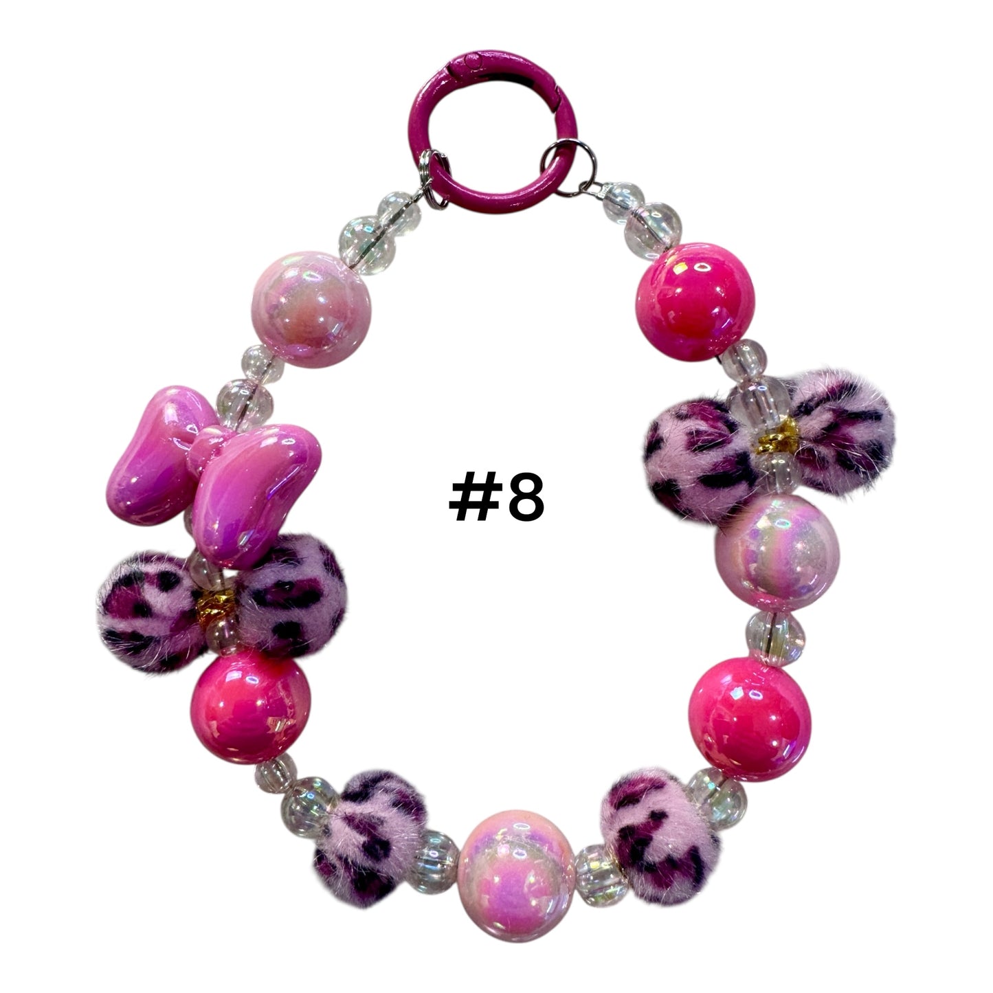 Handmade Beaded Wristlet Keychain – Choose Your Design