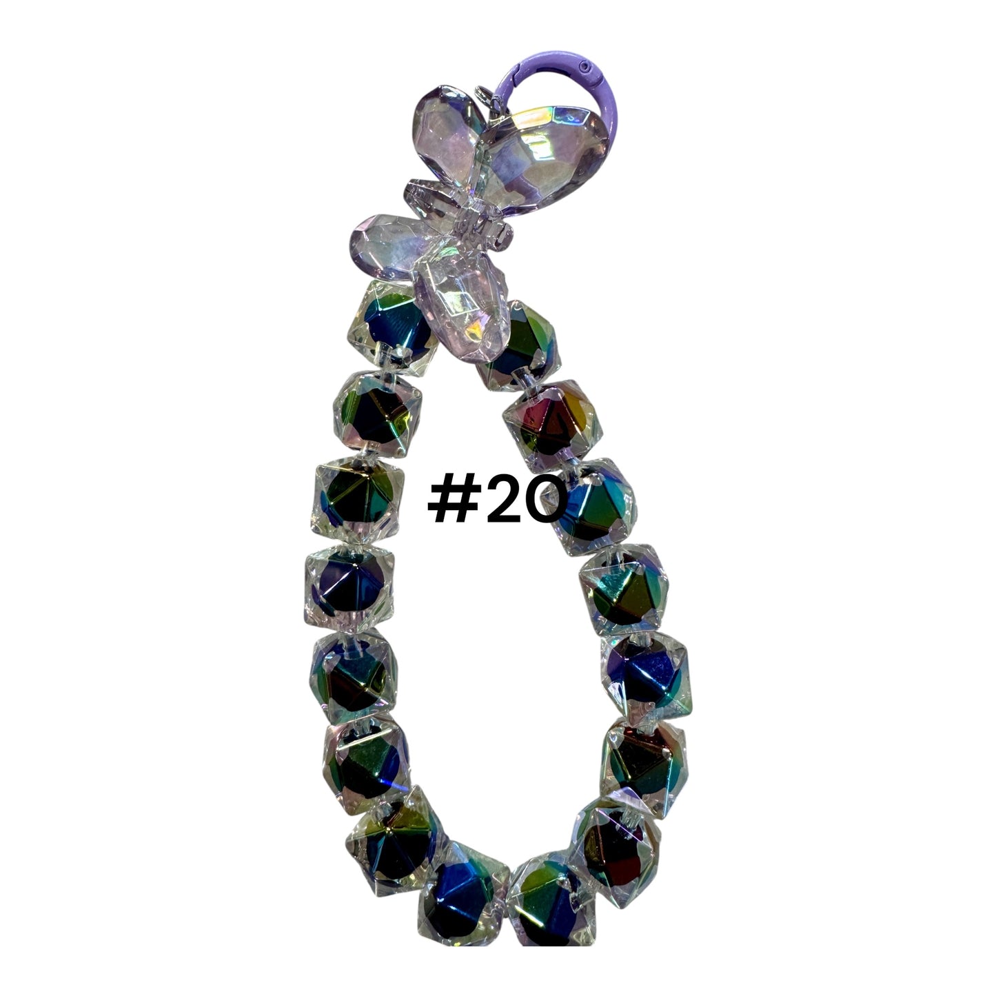 Handmade Beaded Wristlet Keychain – Choose Your Design