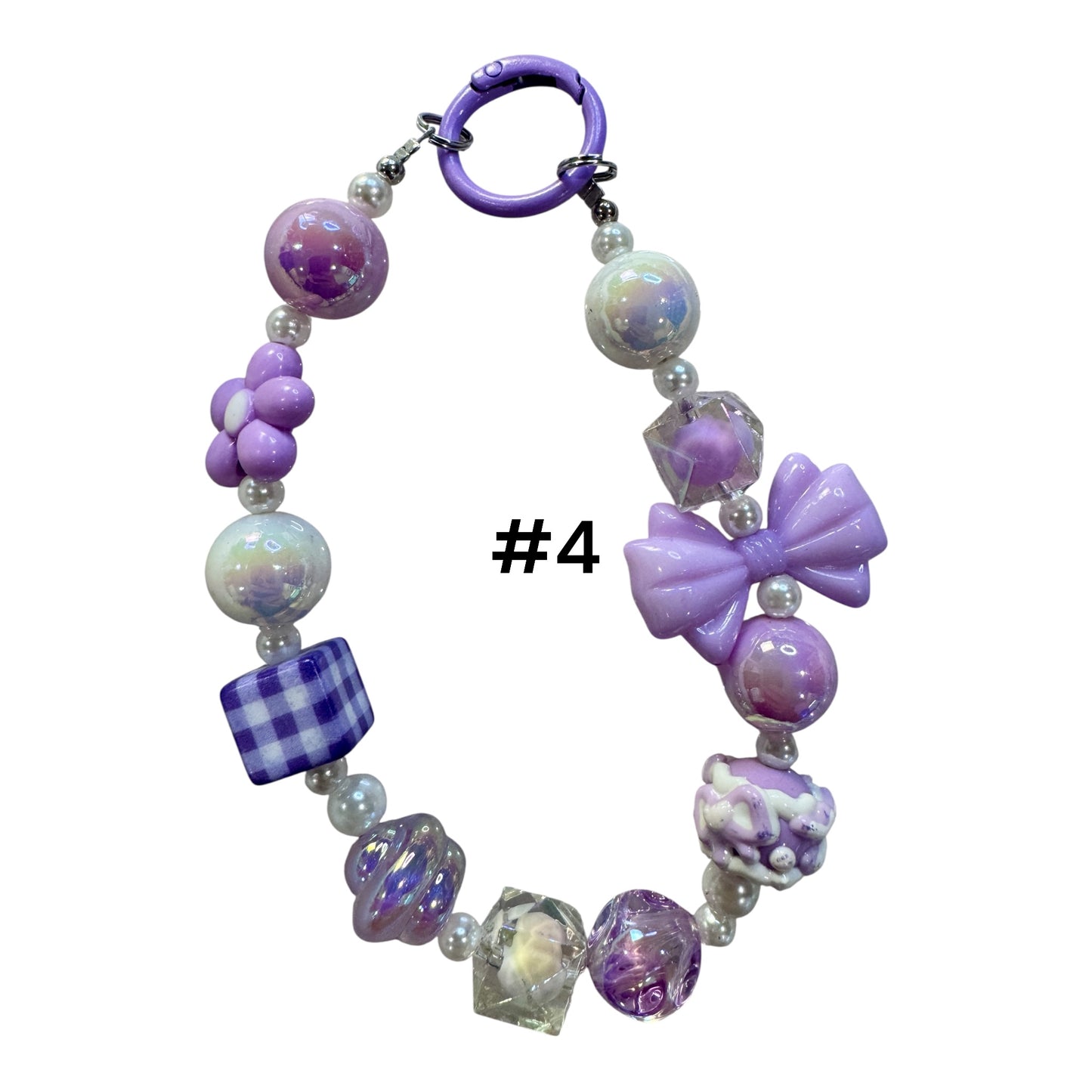 Handmade Beaded Wristlet Keychain – Choose Your Design