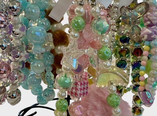 Handmade Beaded Wristlet Keychain – Choose Your Design