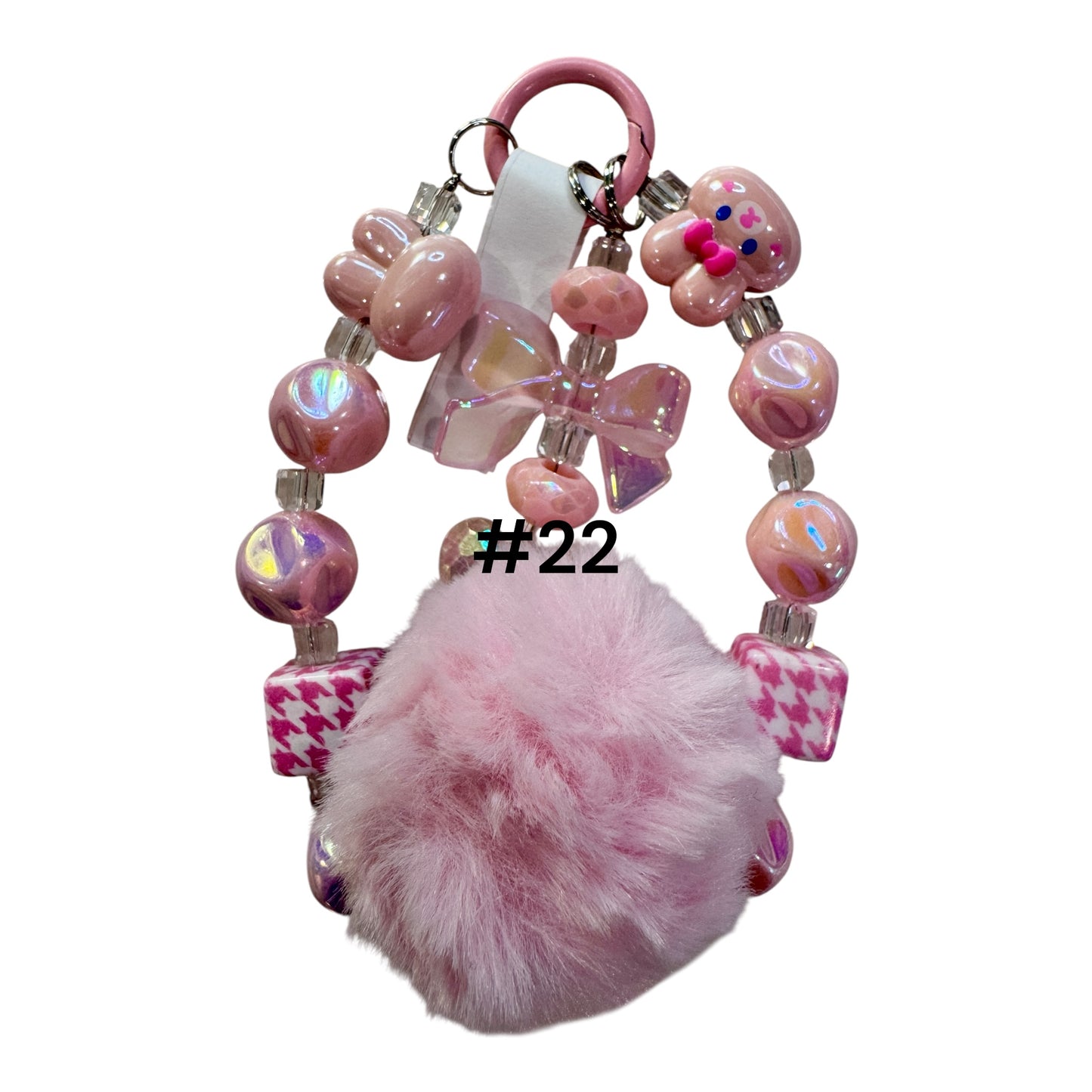 Handmade Beaded Wristlet Keychain – Choose Your Design