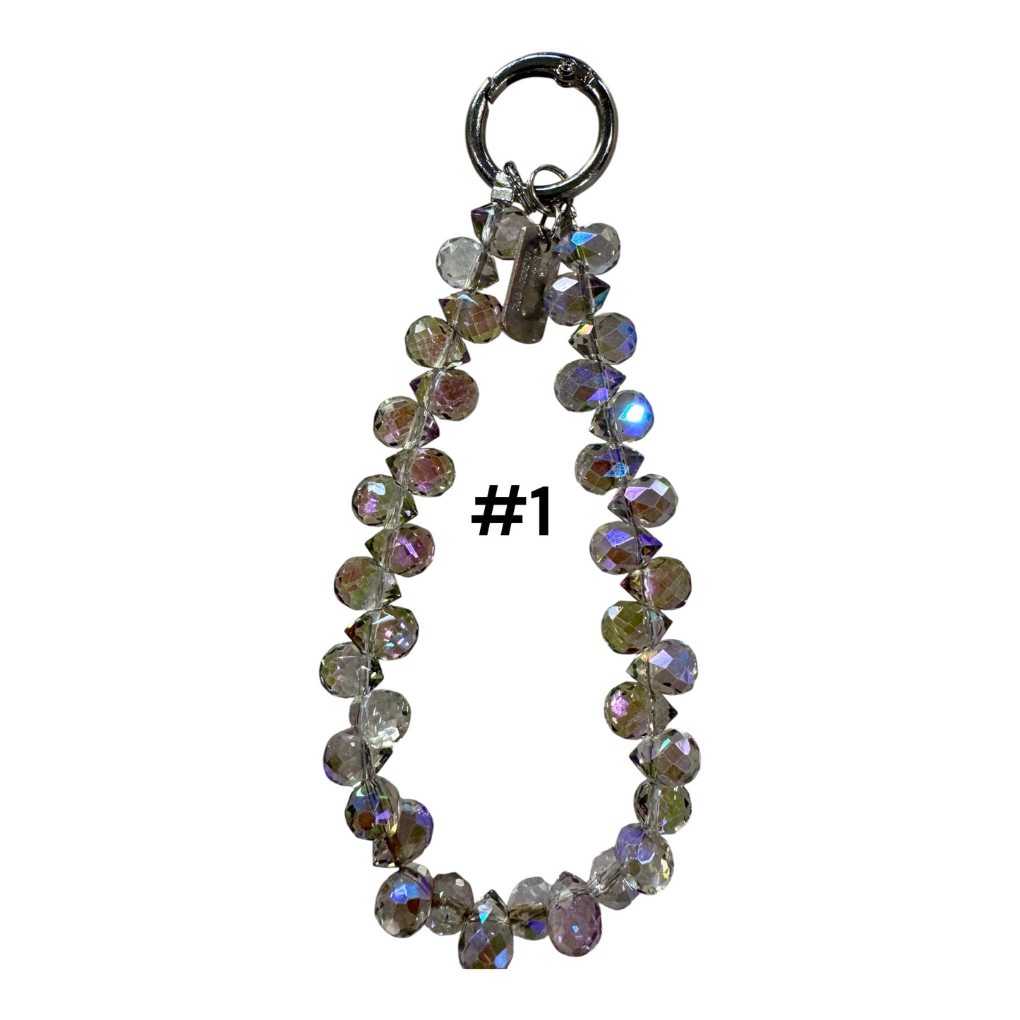 Crystal Glam Wristlet Keychain – Choose Your Design