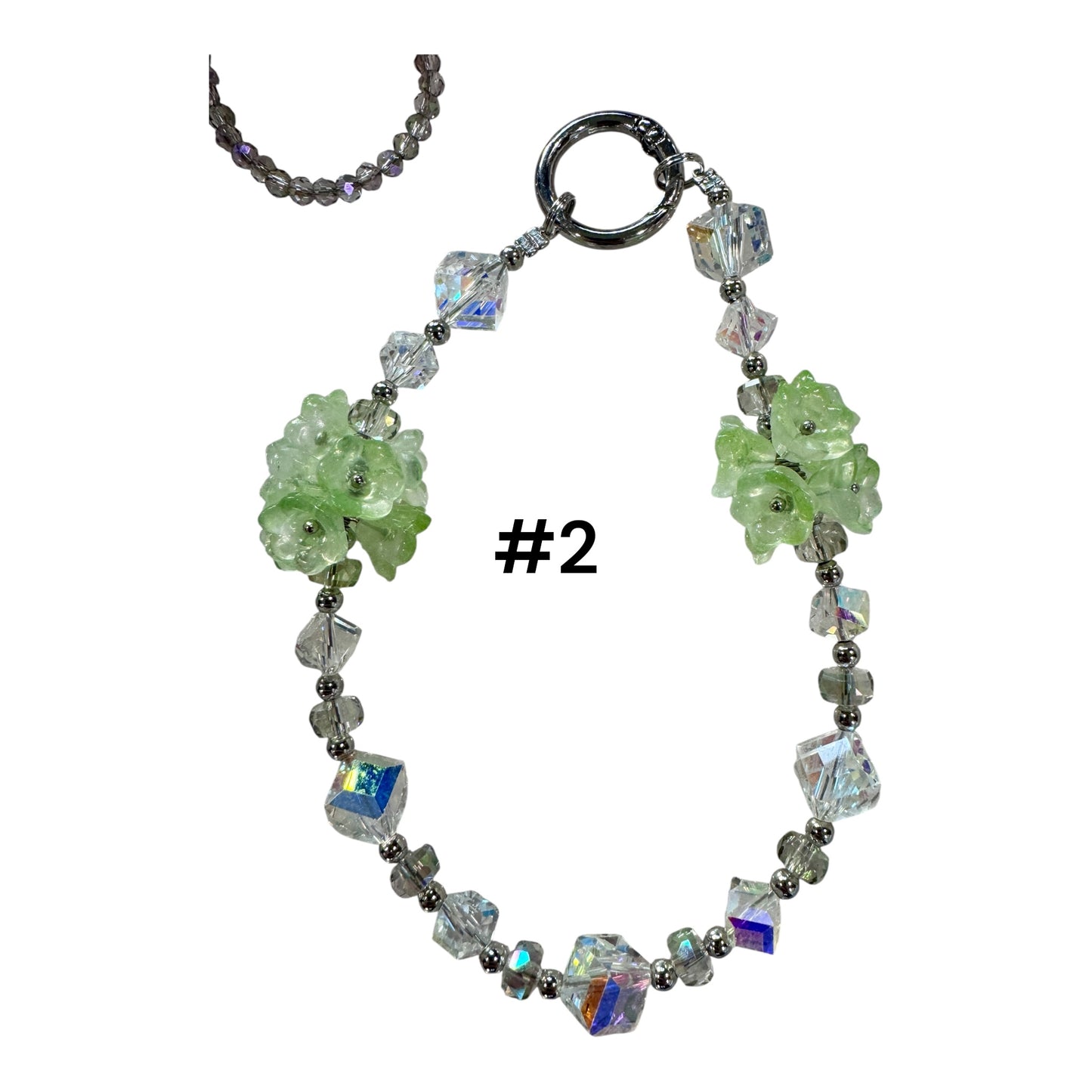 Crystal Glam Wristlet Keychain – Choose Your Design
