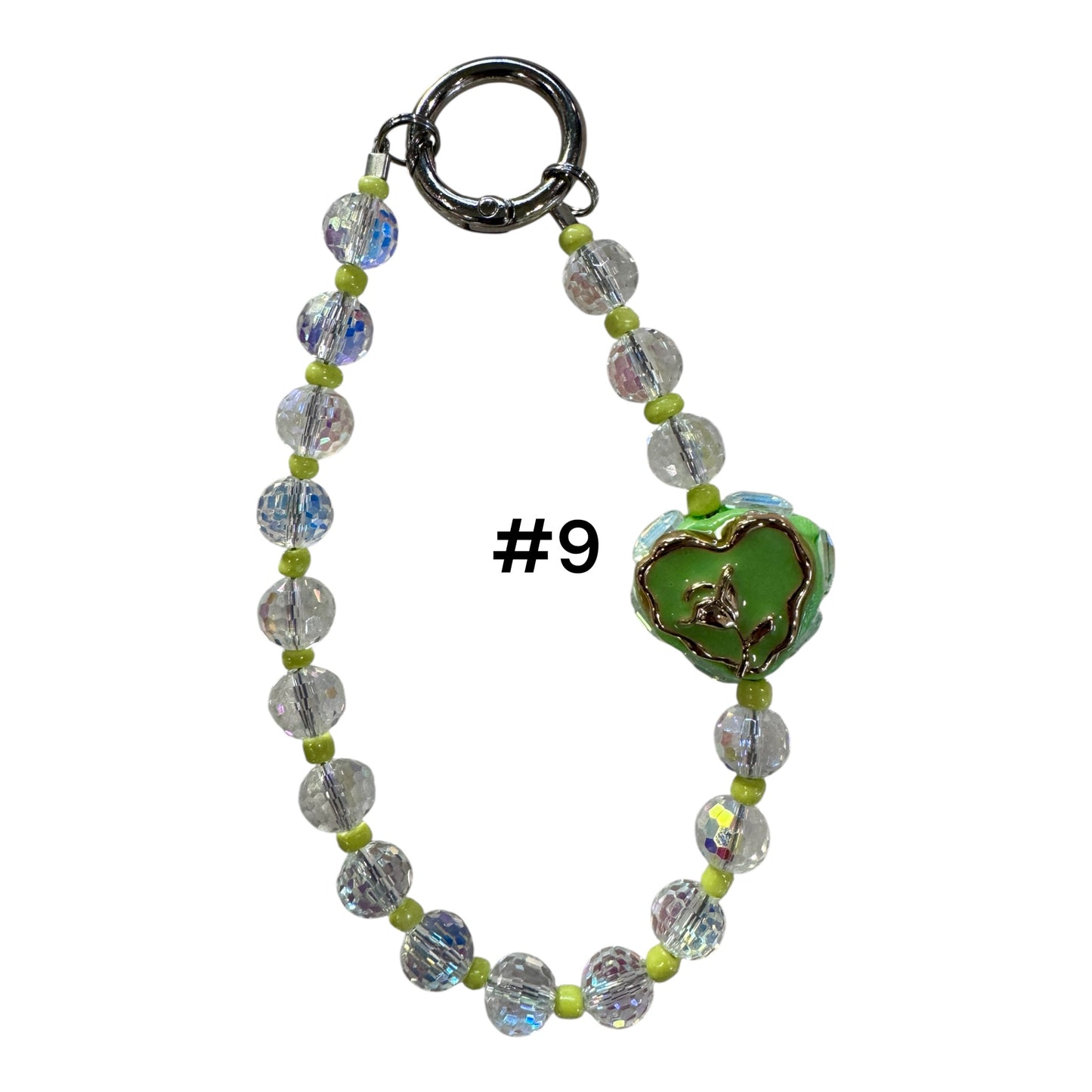 Crystal Glam Wristlet Keychain – Choose Your Design