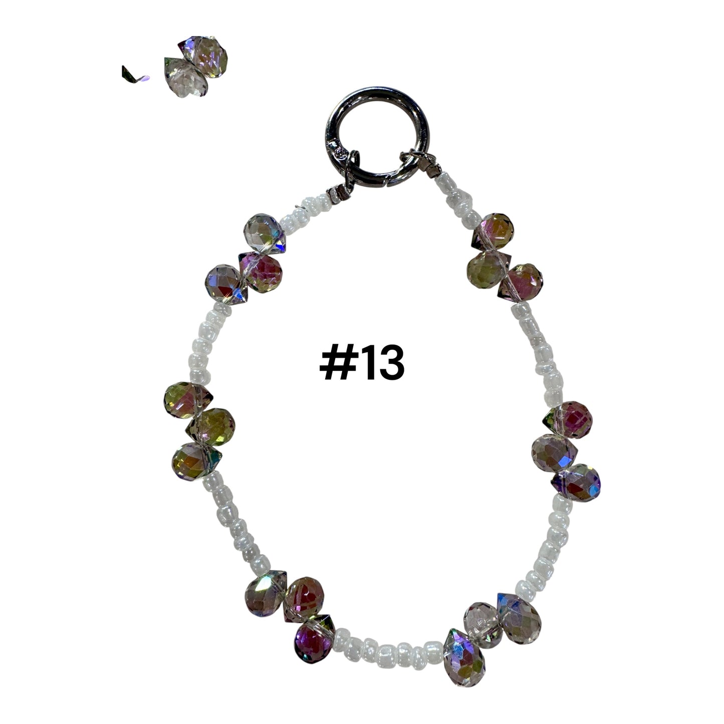 Crystal Glam Wristlet Keychain – Choose Your Design