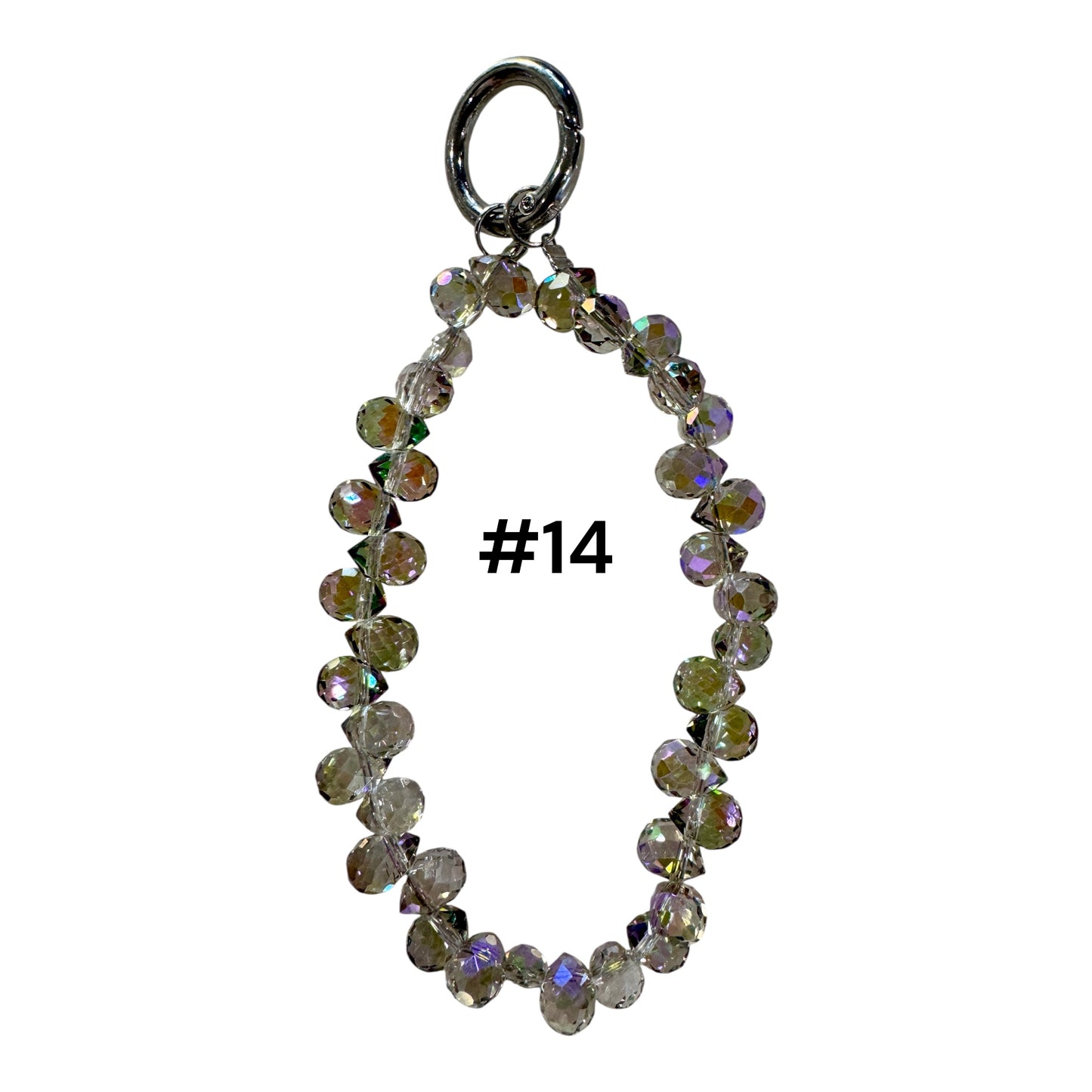 Crystal Glam Wristlet Keychain – Choose Your Design