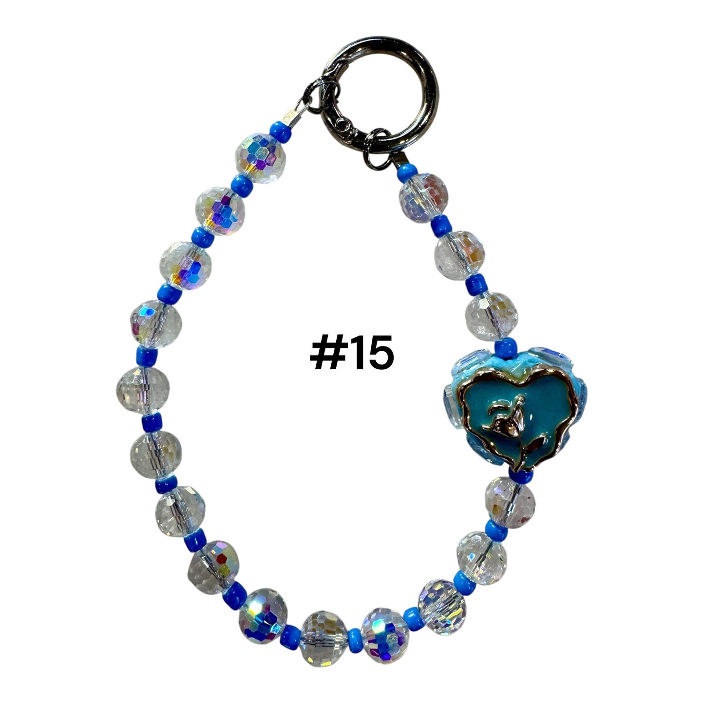 Crystal Glam Wristlet Keychain – Choose Your Design