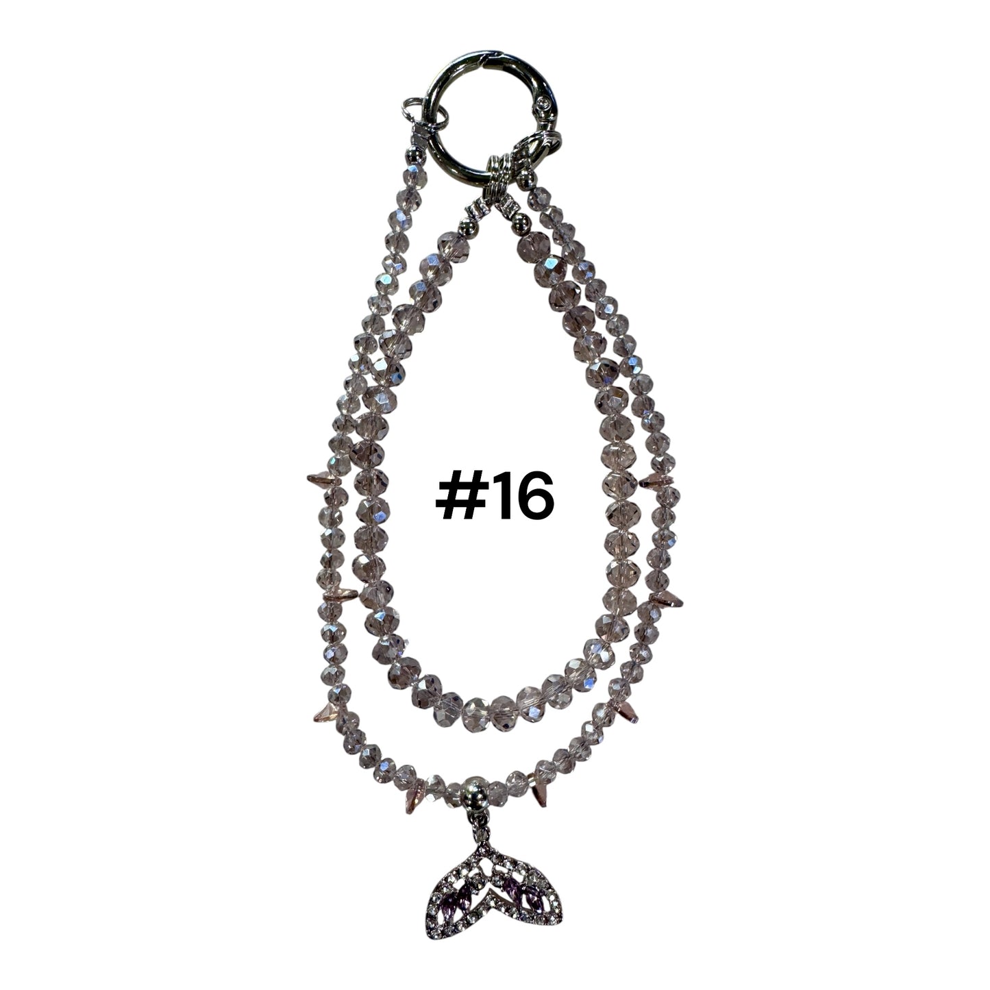 Crystal Glam Wristlet Keychain – Choose Your Design
