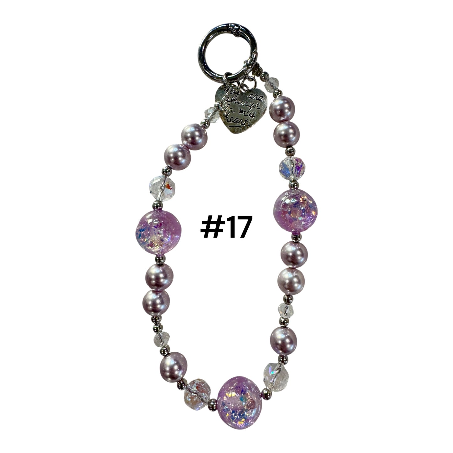 Crystal Glam Wristlet Keychain – Choose Your Design