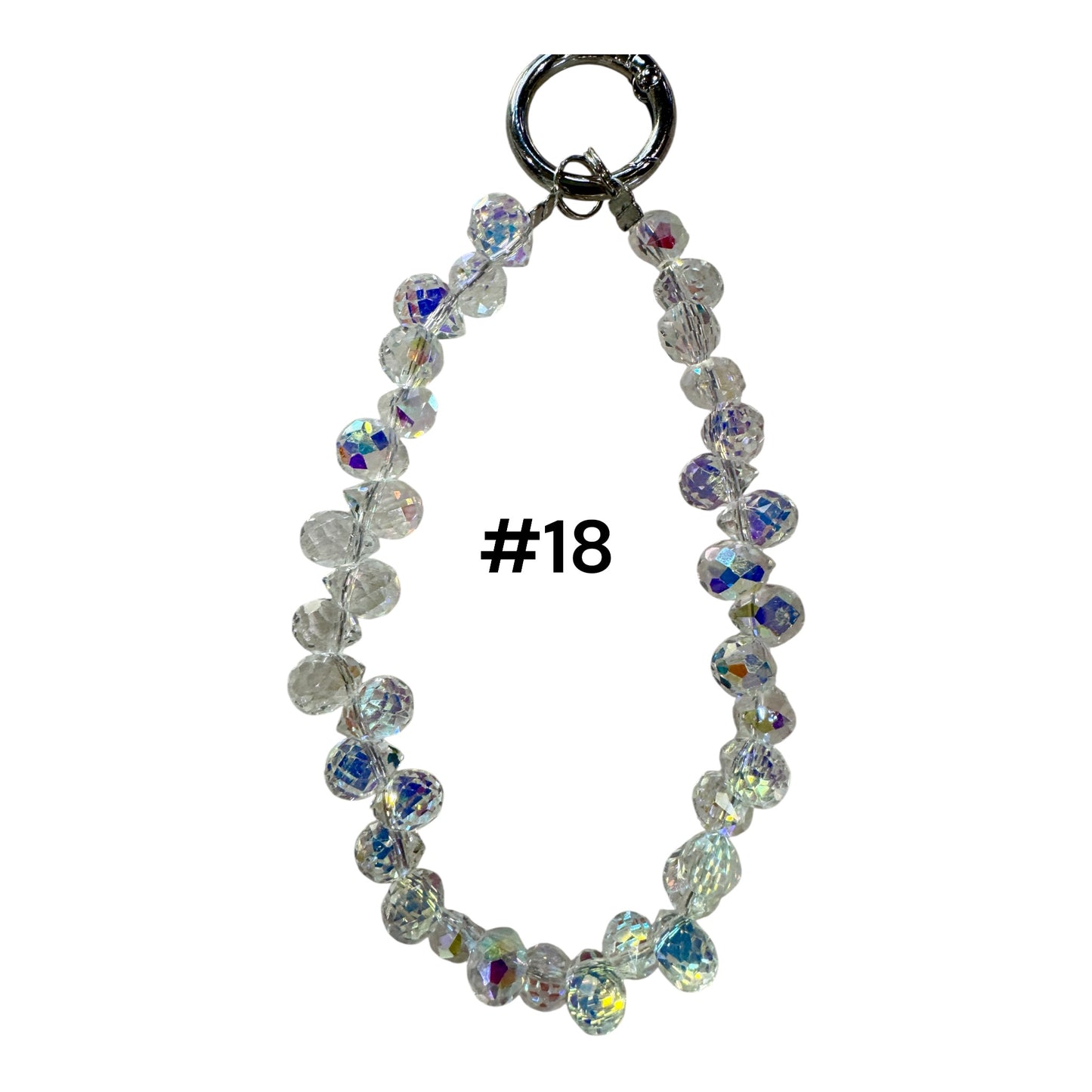 Crystal Glam Wristlet Keychain – Choose Your Design